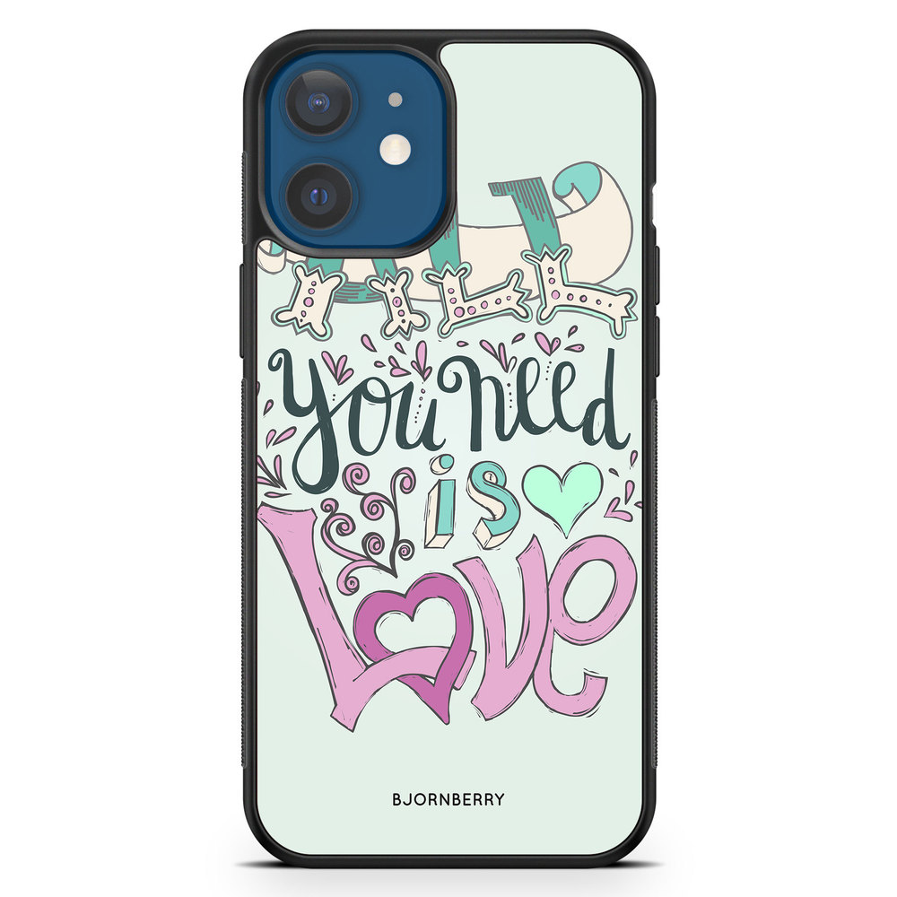 iPhone 12 Mini Case - All You Need Is Love