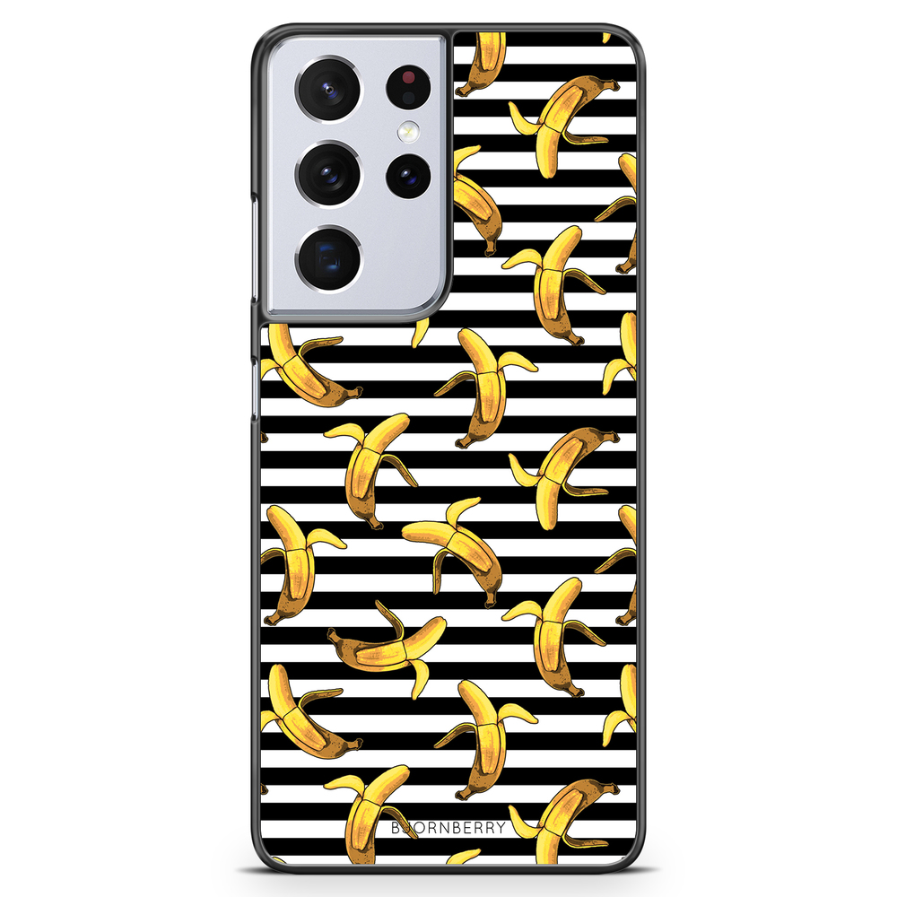 Samsung Galaxy S21 Ultra Case - Banana Pattern