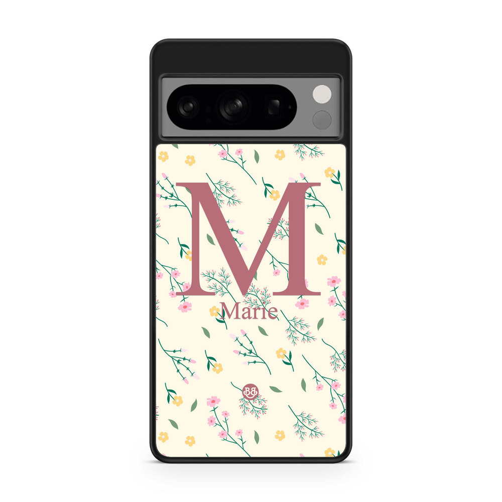 Google Pixel 8 Pro Custom Skal - AWAKEN - Floral Elegance