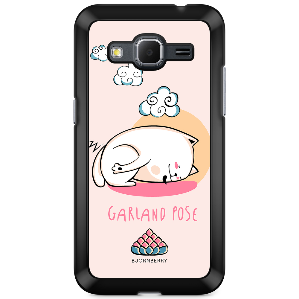 Samsung Galaxy Core Prime Case - Yoga Cat Garland