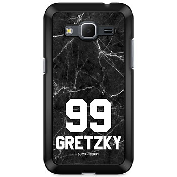 Samsung Galaxy Core Prime Skal Custom - Svart Marmor Nummer
