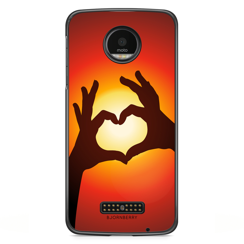 Moto Z2 Play Case - Hands Heart