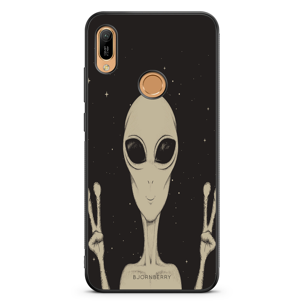 Huawei Y6 2019 Case - Peace Alien