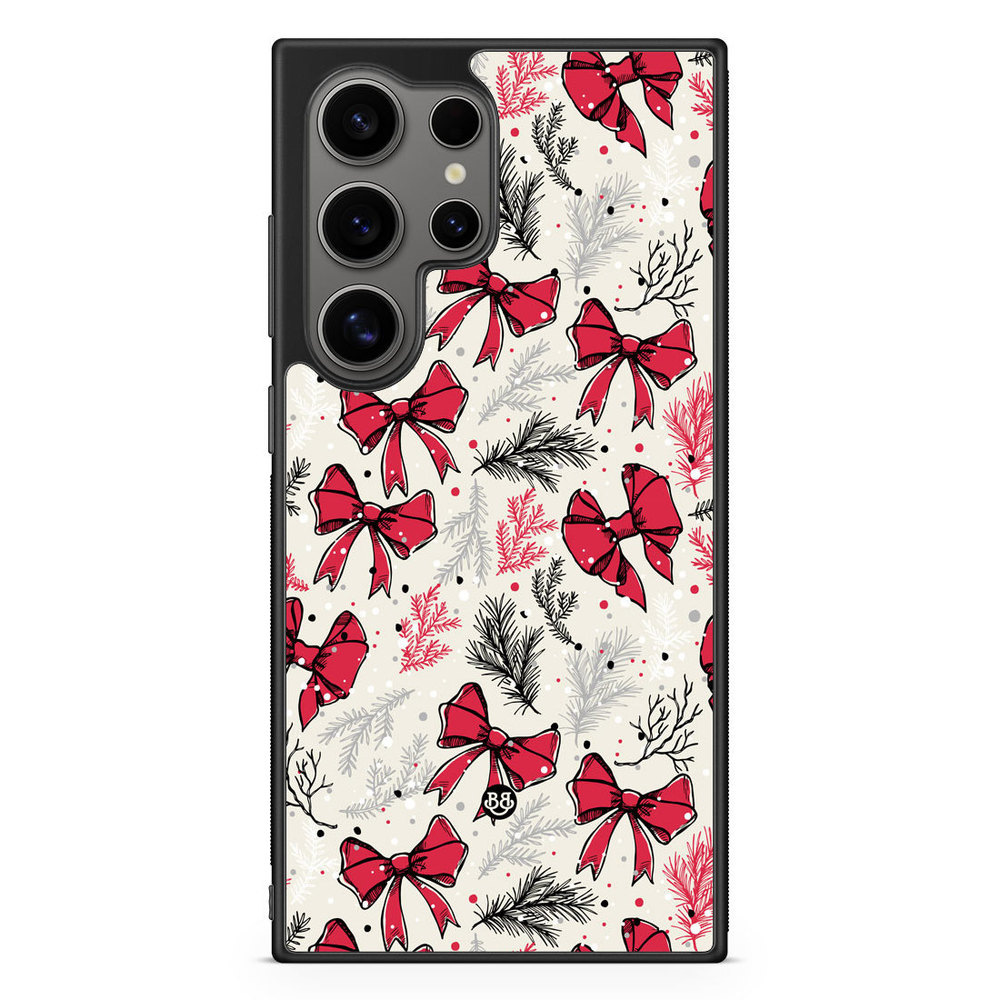 Samsung Galaxy S24 Ultra Case - Christmas Bows