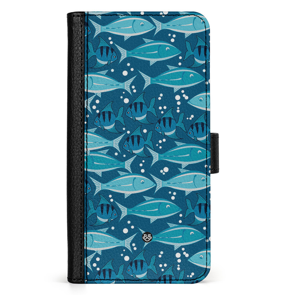 Samsung Galaxy A36 Wallet Case - Fish Pattern