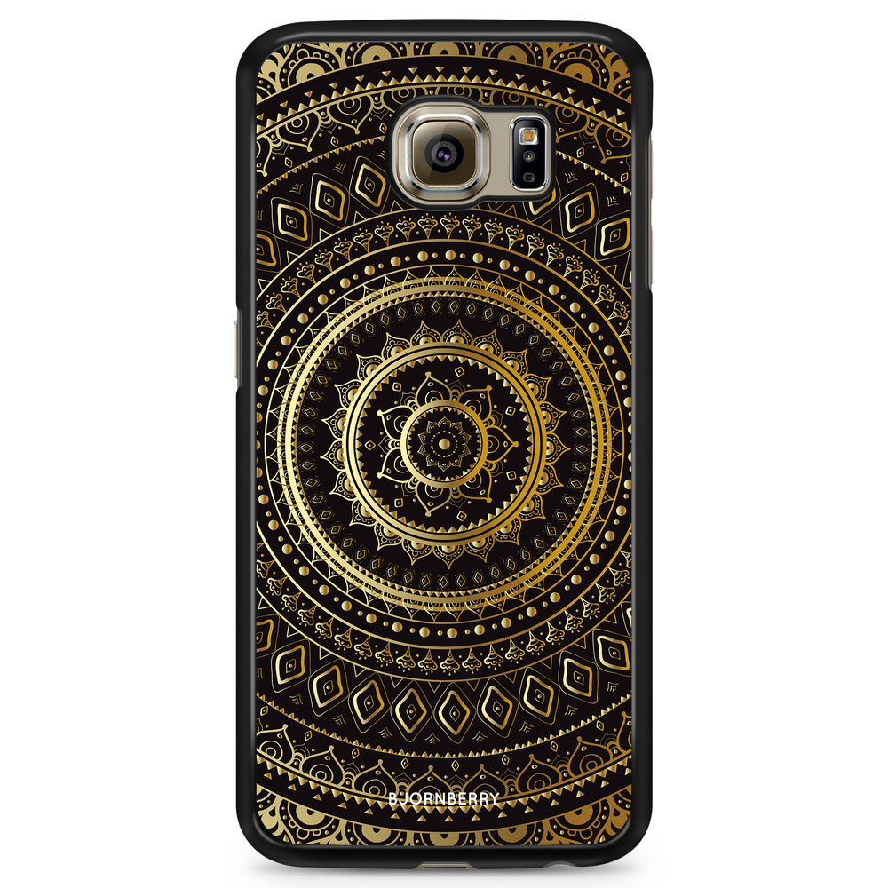 Samsung Galaxy S6 Edge Case - Gold Mandala