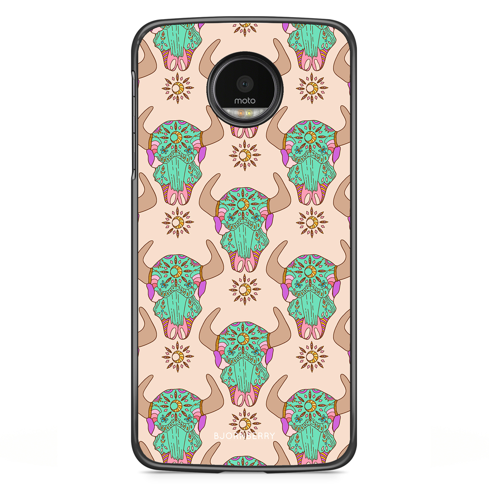 Motorola Moto G5S Plus Case - Beautiful Skulls