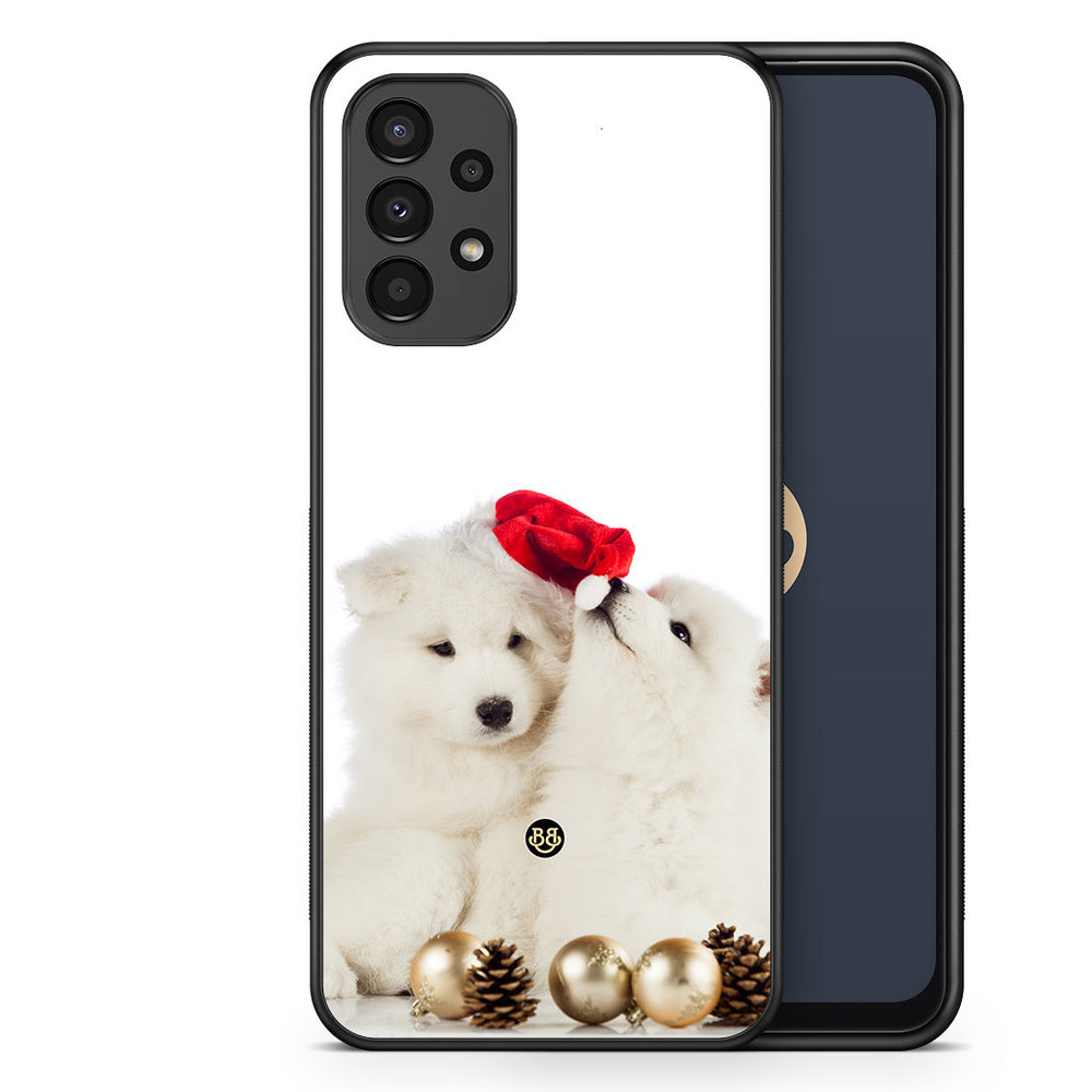 Samsung Galaxy A13 Case - Christmas Dogs