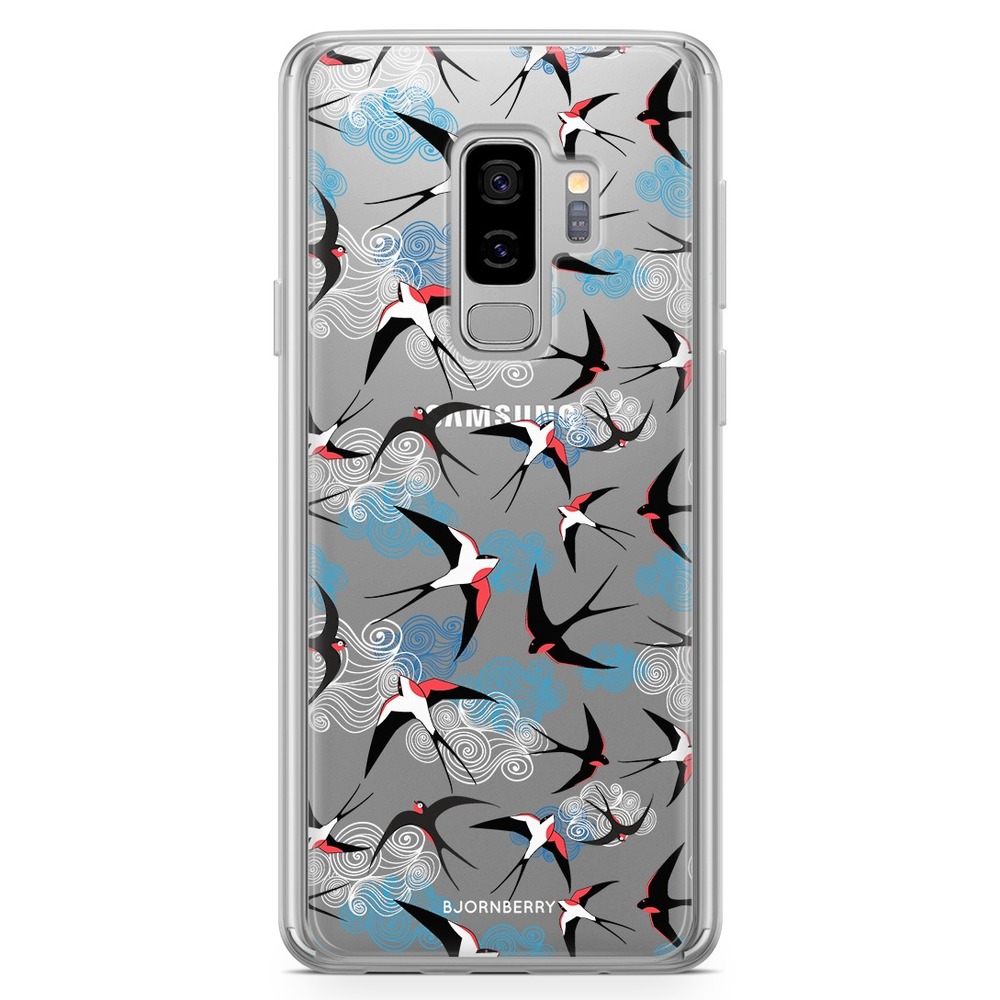 Samsung Galaxy S9 Plus Fashion Case - Swallows
