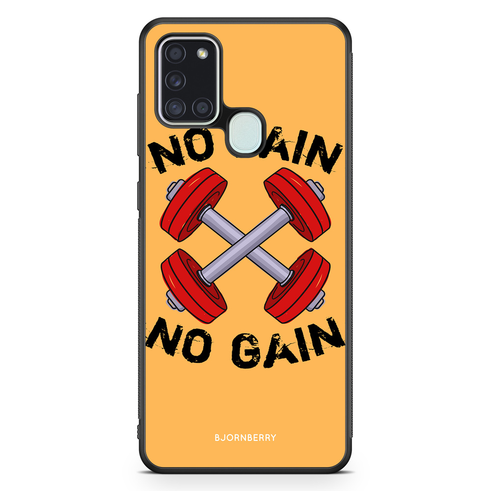 Samsung Galaxy A21s Case - No Pain No Gain