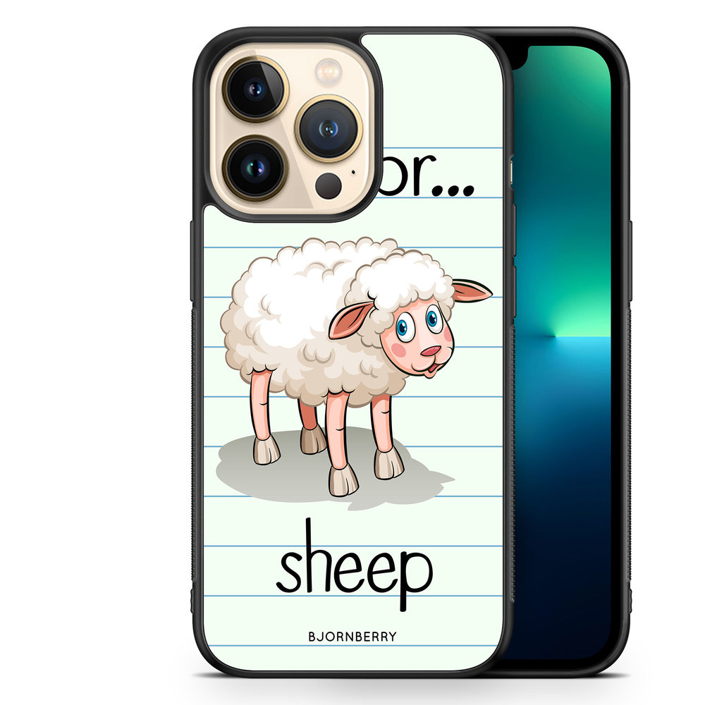 iPhone 13 Pro Case - S is for Sheep