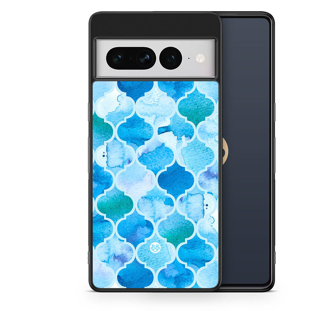 Google Pixel 7 Pro Case - Watercolor Moroccan