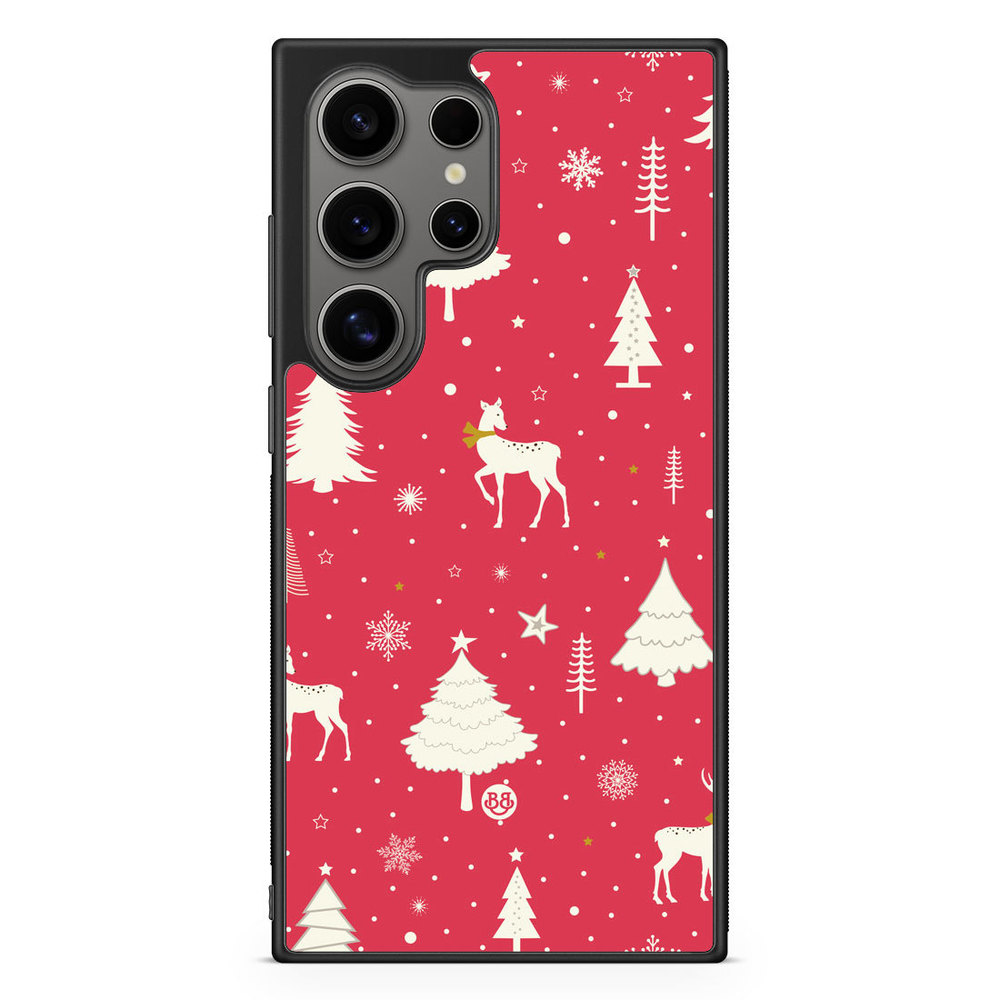 Samsung Galaxy S24 Ultra Case - Red Christmas