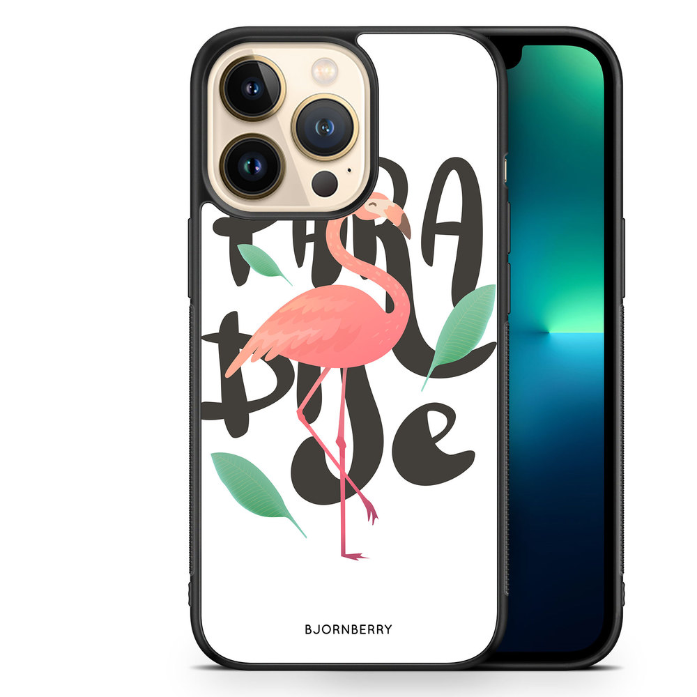 iPhone 13 Pro Case - Paradise Flamingo