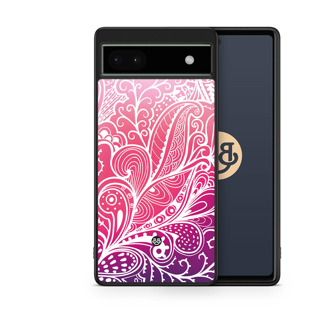 Google Pixel 6a Case - Colorful Flowers