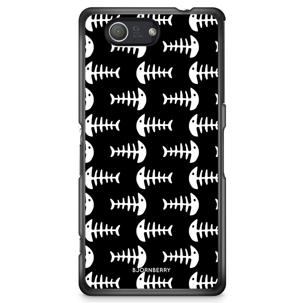 Sony Xperia Z3 Compact Case - Fish Skeleton