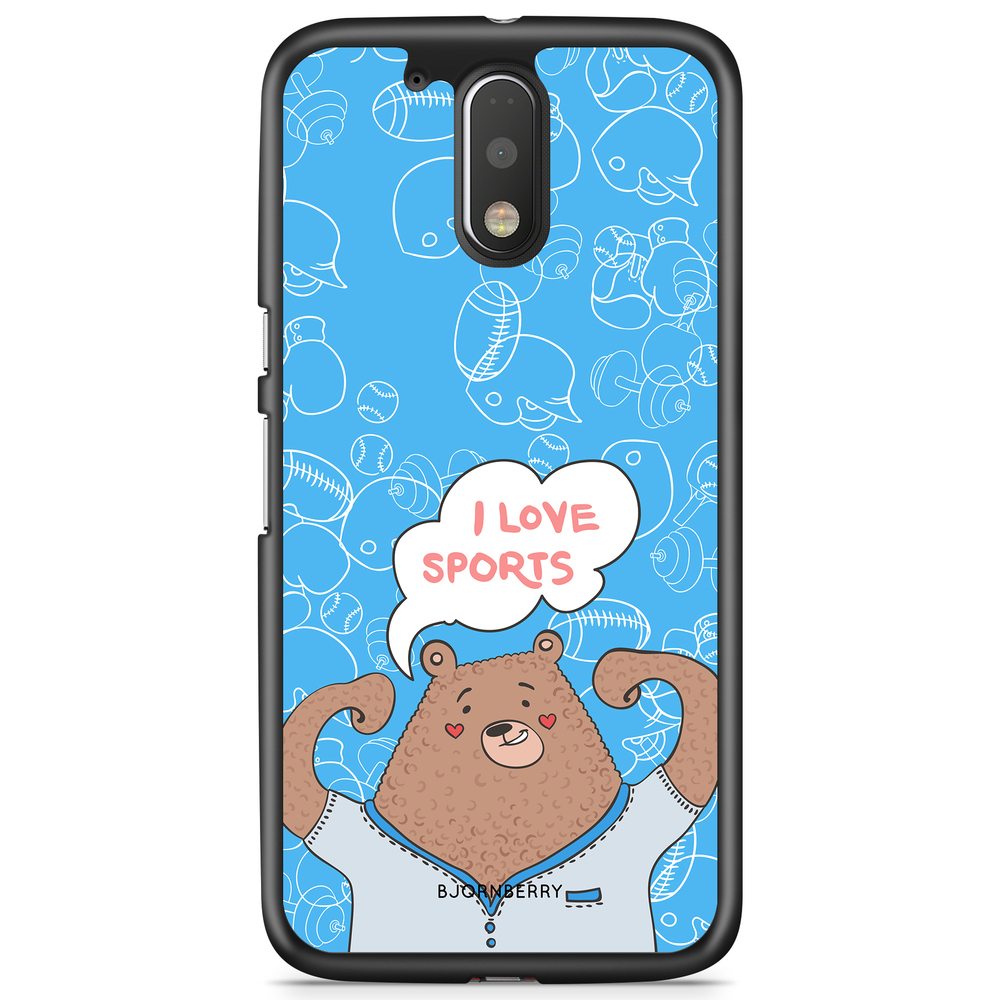 Moto G4/G4 Plus Case - Love Sports