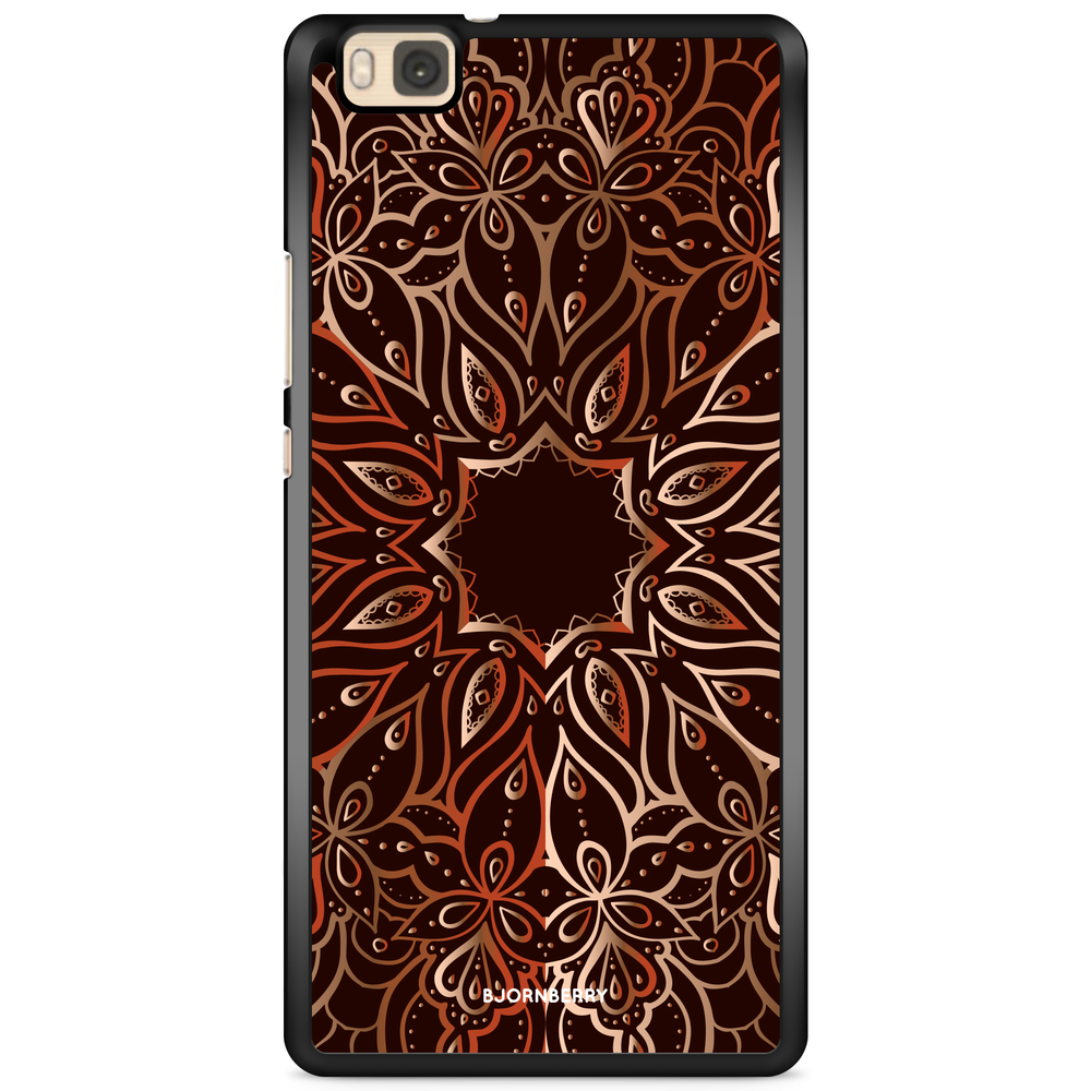 Huawei P8 Lite Case - Bronze Mandala