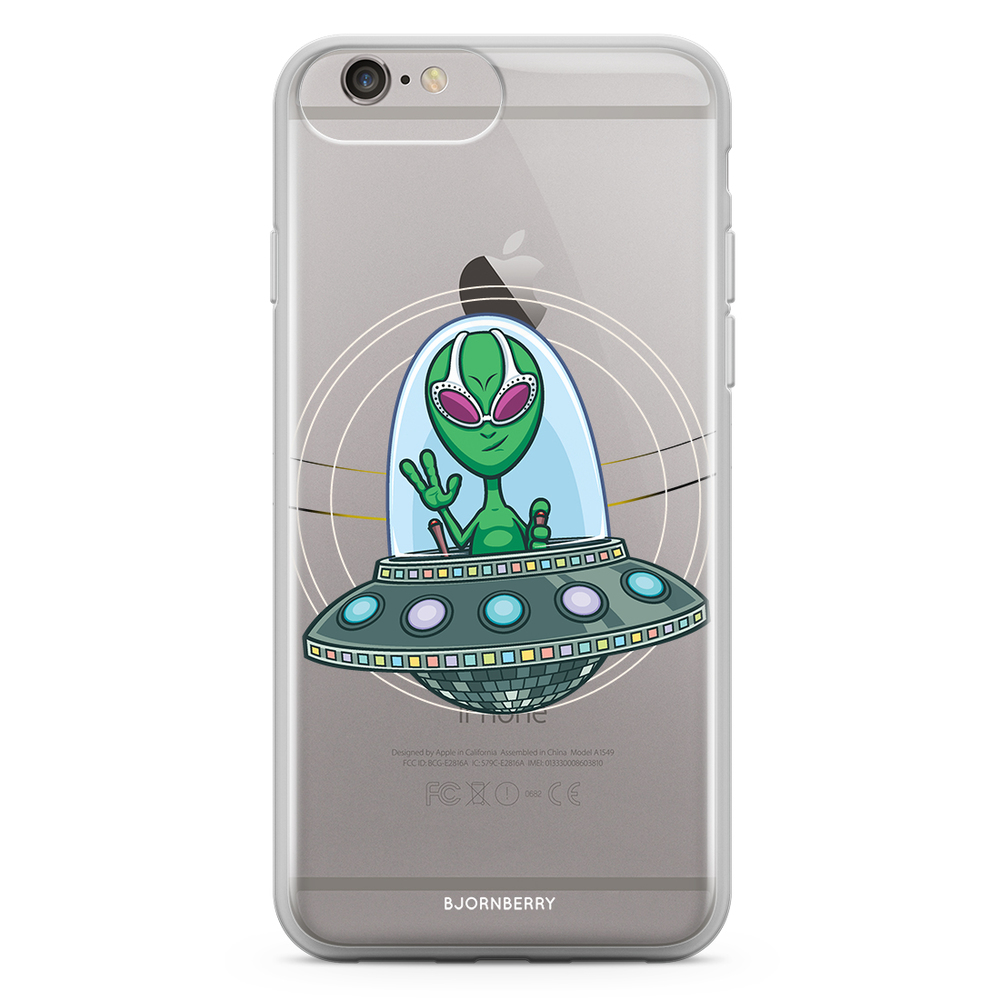 iPhone 6 Plus/6s Plus Fashion Case - UFO Alien