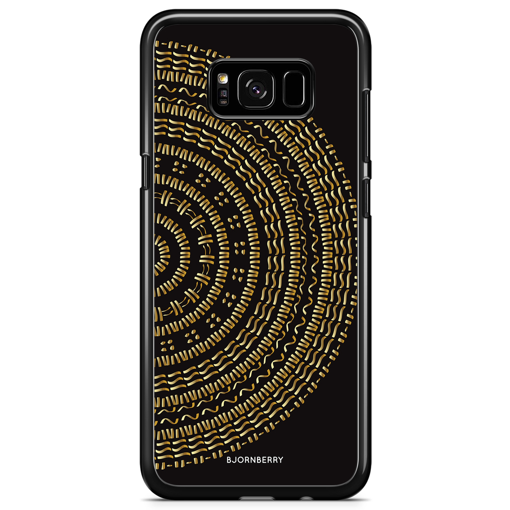 Samsung Galaxy S8 Plus Case - Mandala Gold/Black