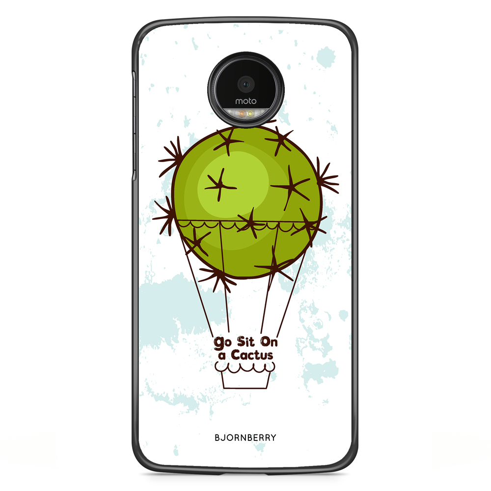 Motorola Moto G5S Plus Case - Go sit on a cactus
