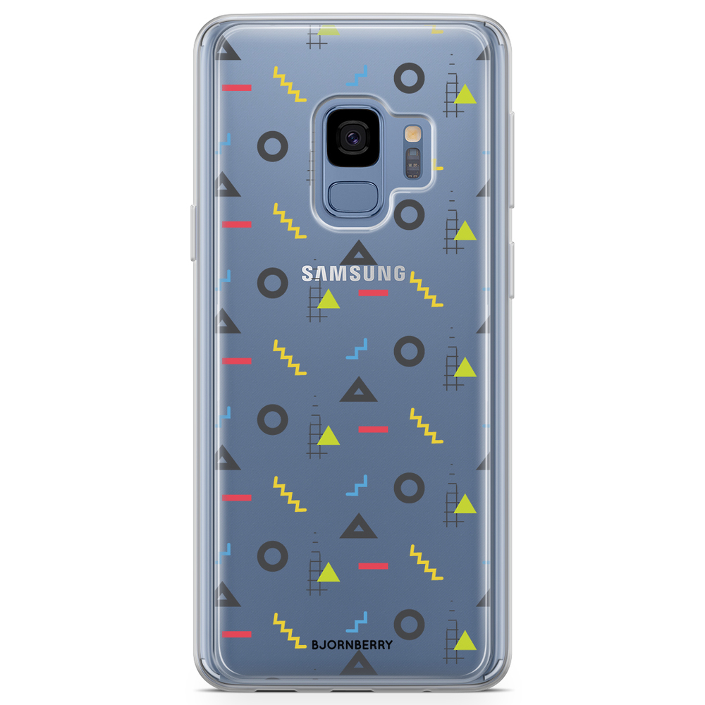 Samsung Galaxy S9 Fashion Case - 80s Pattern