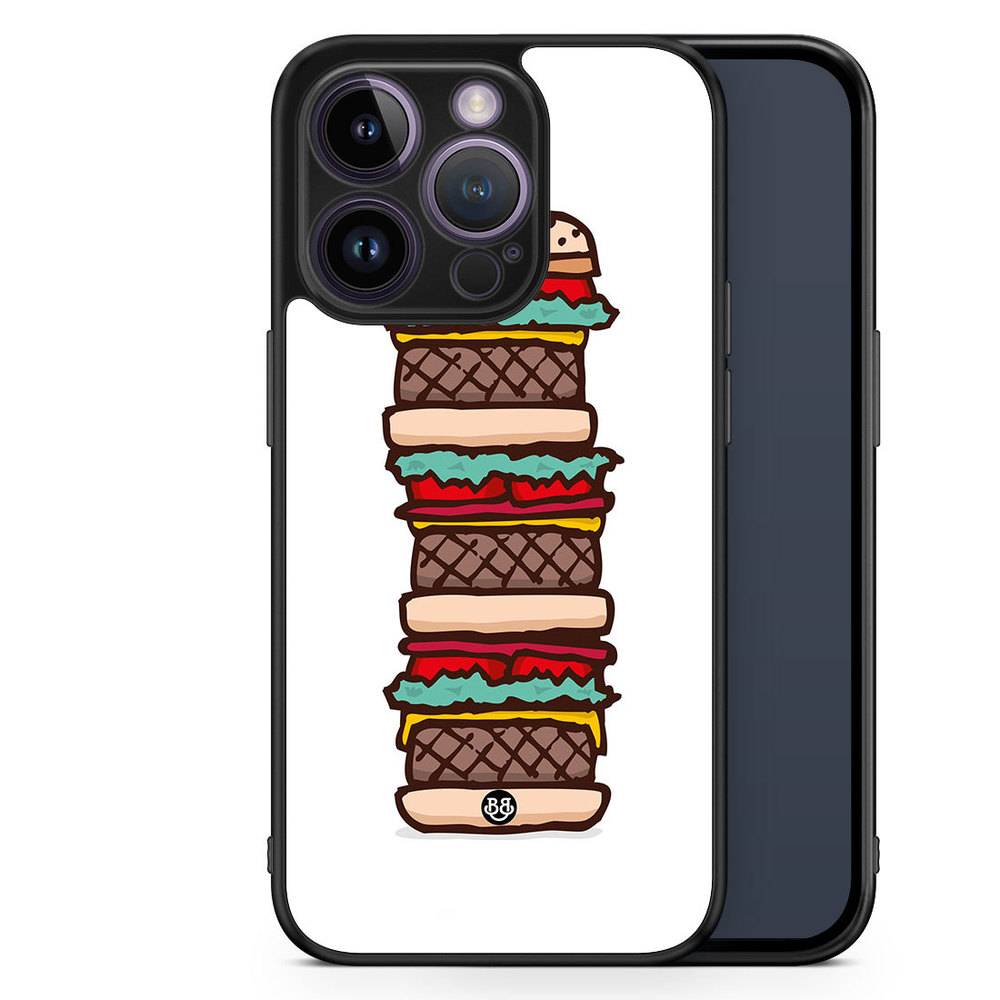 iPhone 14 Pro Case - Gigantisk Hamburgare