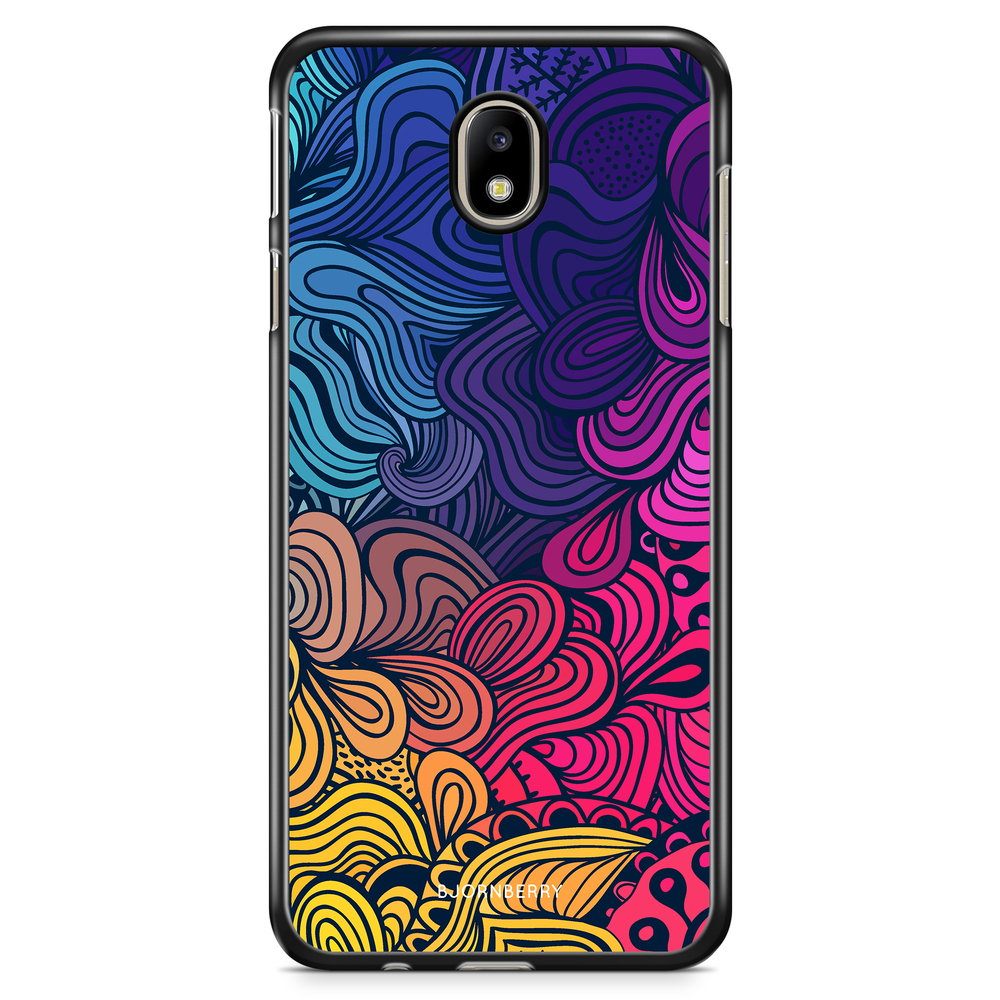 Samsung Galaxy J3 (2017) Case - Retro Flowers