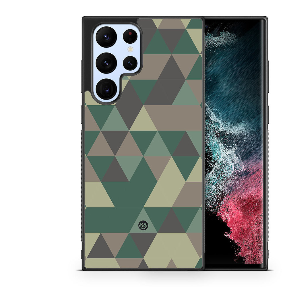 Samsung Galaxy S22 Ultra 5G Case - Camo Triangle