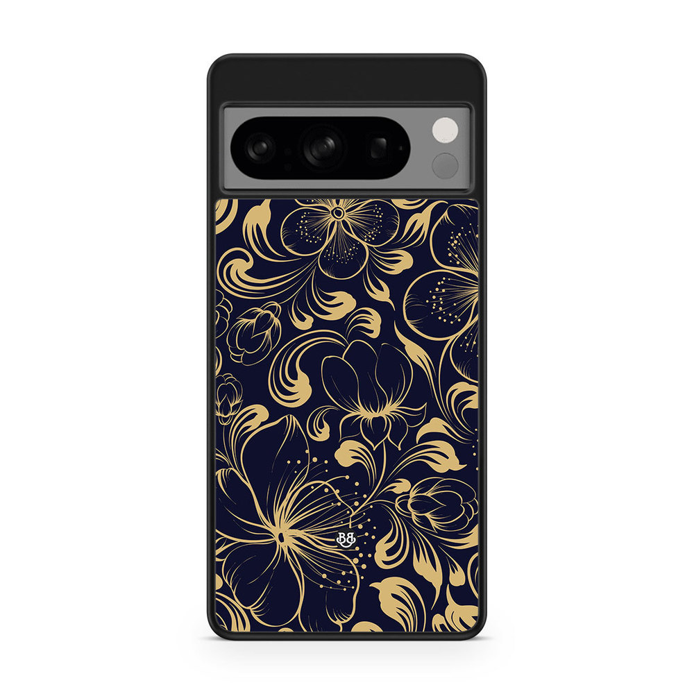 Google Pixel 8 Pro Case - Blue Flowers