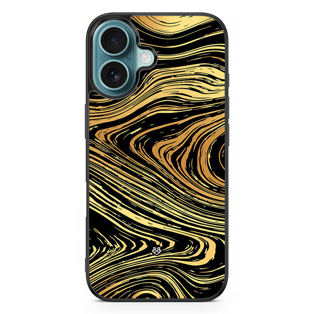 iPhone 16 Case - Gold Marble