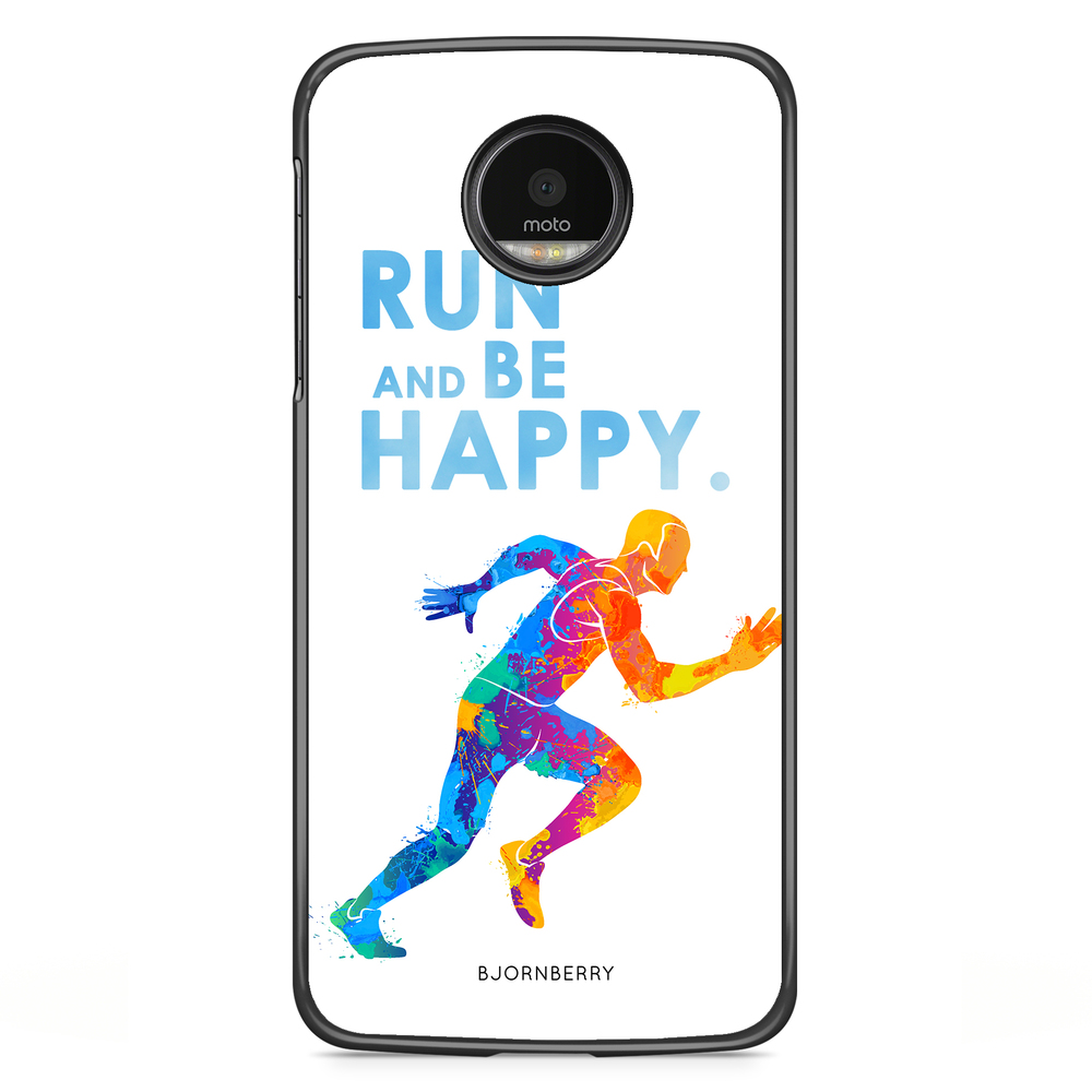 Motorola Moto G5S Plus Case - Run and be happy