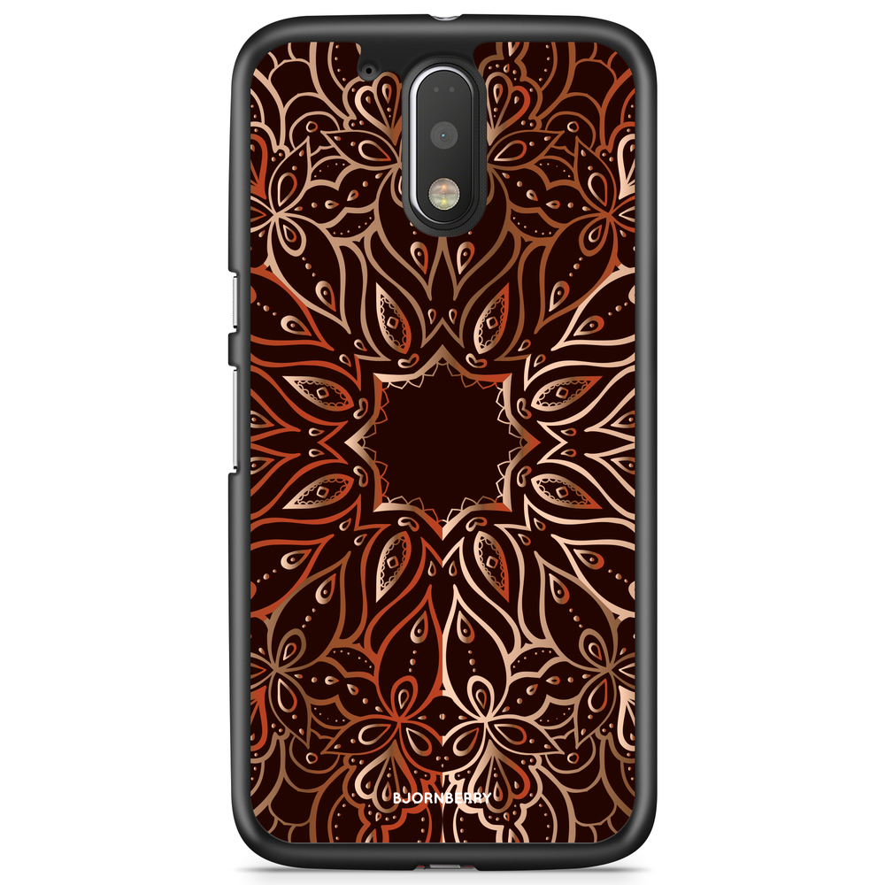 Moto G4/G4 Plus Case - Bronze Mandala