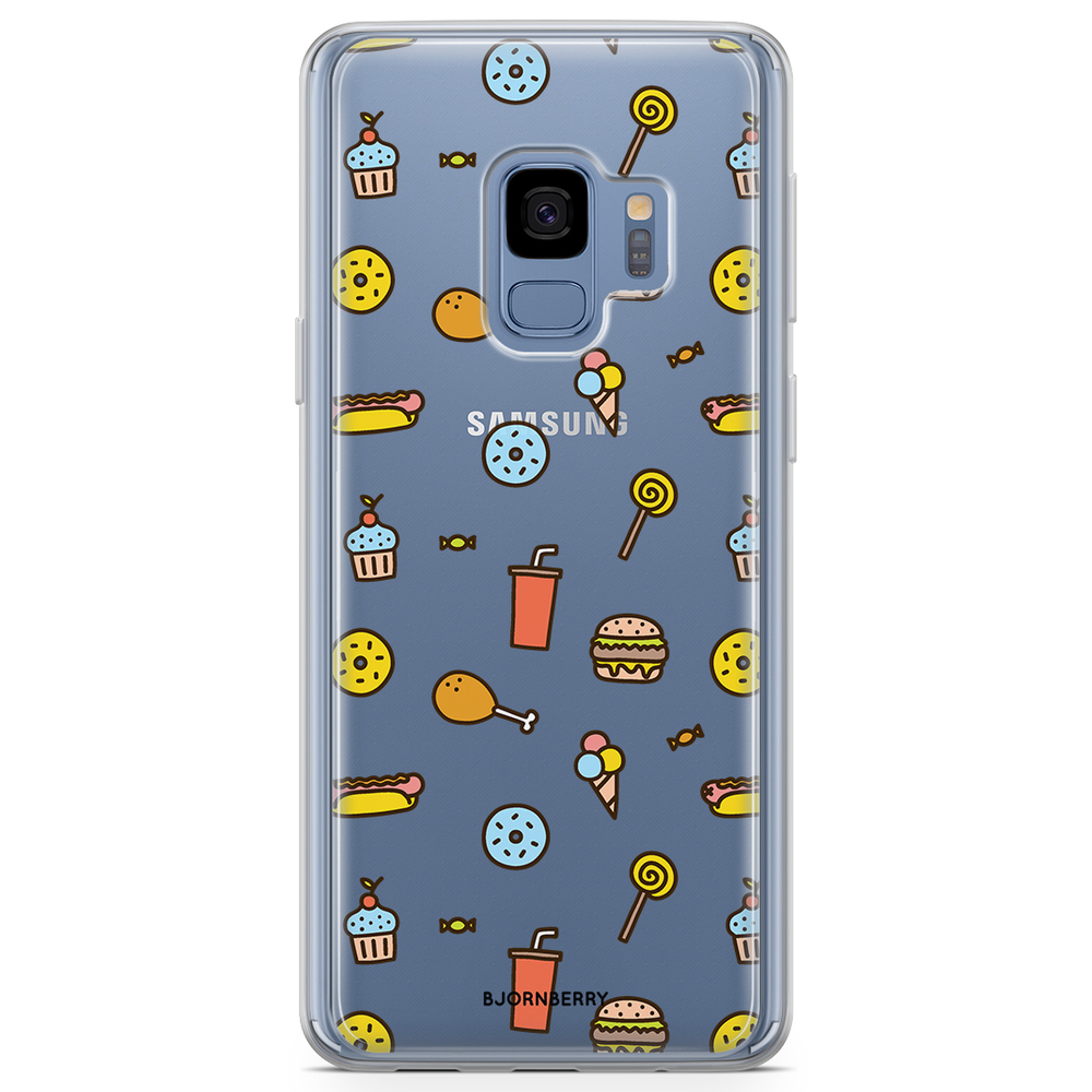 Samsung Galaxy S9 Fashion Case - Junk food