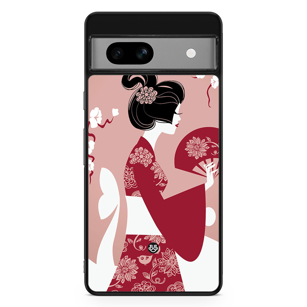 Google Pixel 7a Case - Japan woman