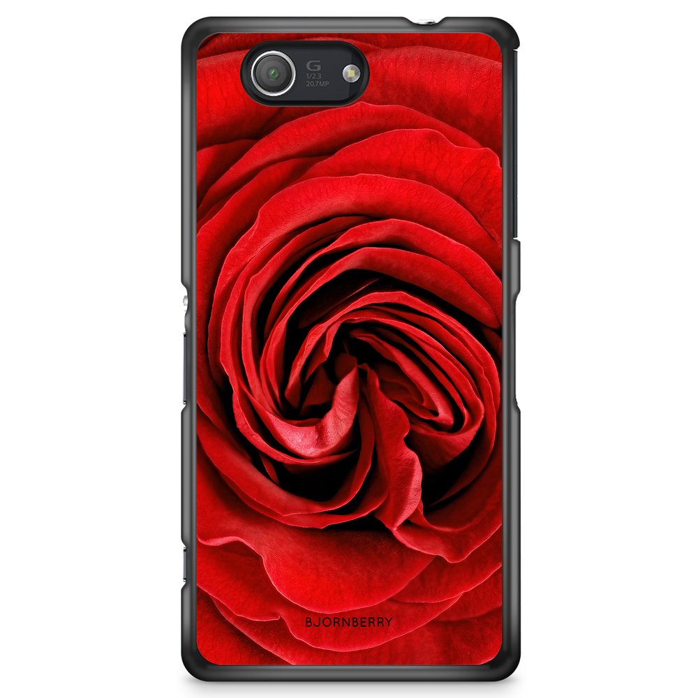 Sony Xperia Z3 Compact Case - Red Rose