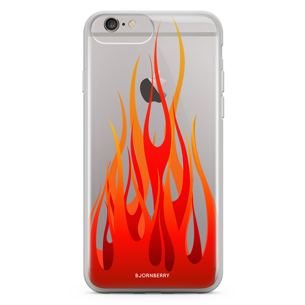 iPhone 6 Plus/6s Plus Fashion Case - Flames