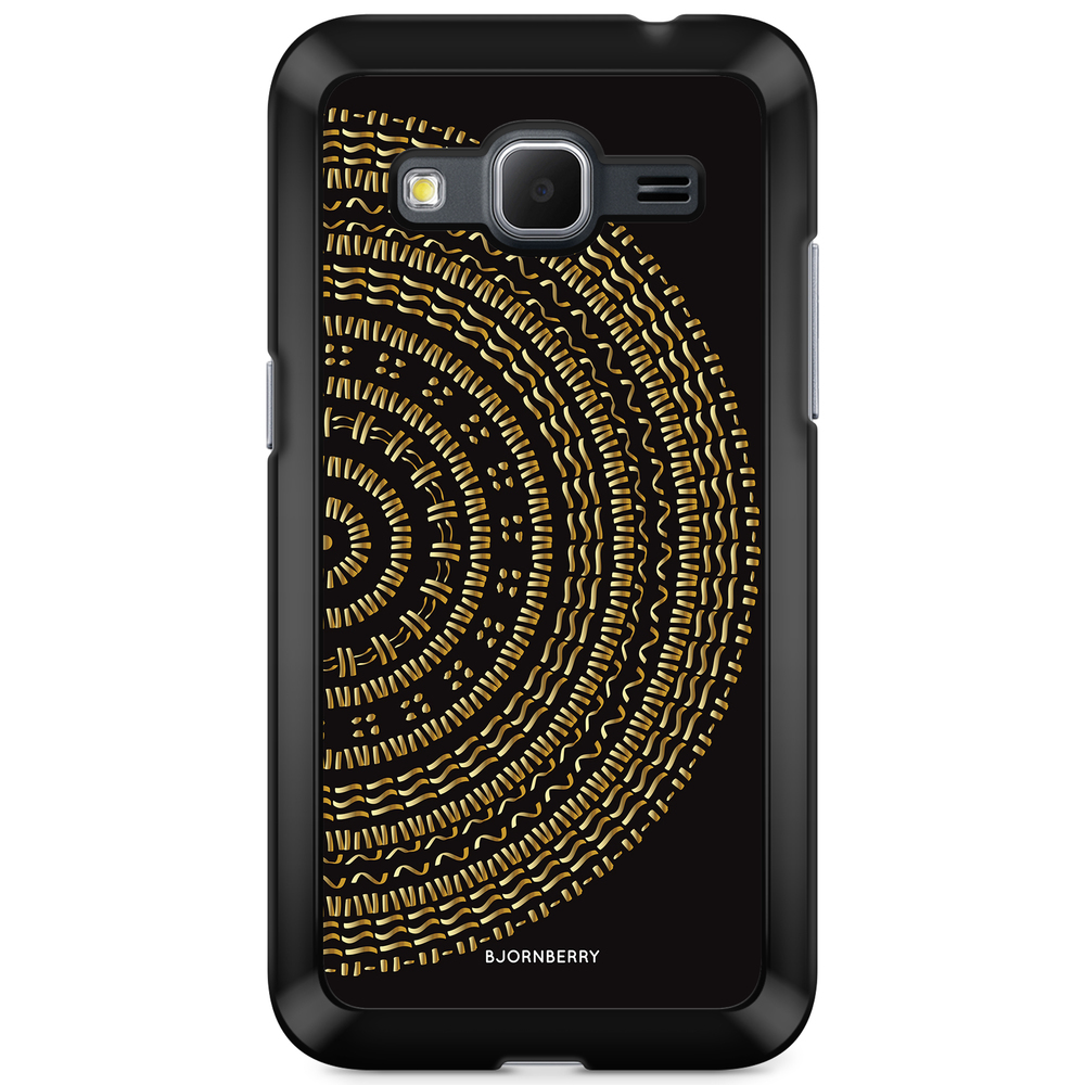 Samsung Galaxy Core Prime Case - Mandala Gold/Black
