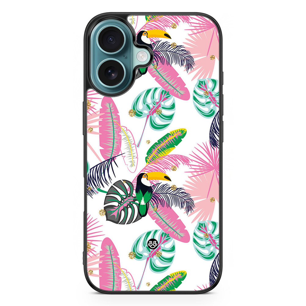 iPhone 16 Case - Tropical Pattern