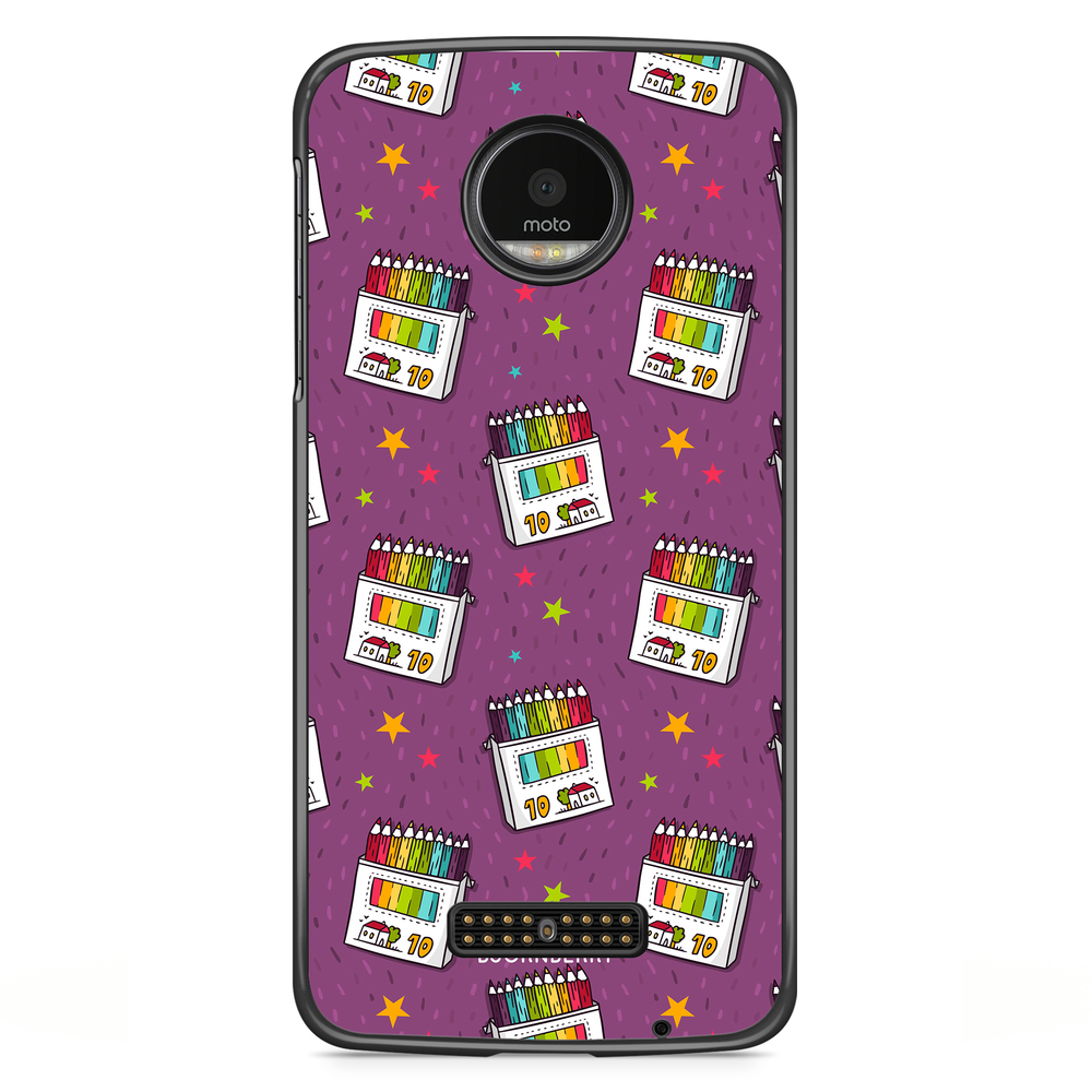 Moto Z2 Play Case - Pencil Sets