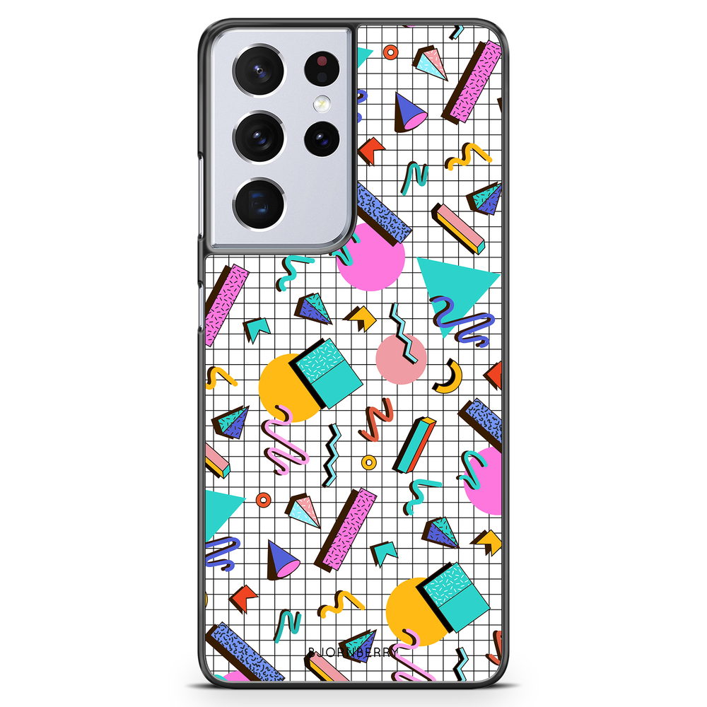 Samsung Galaxy S21 Ultra Case - 80s Pattern