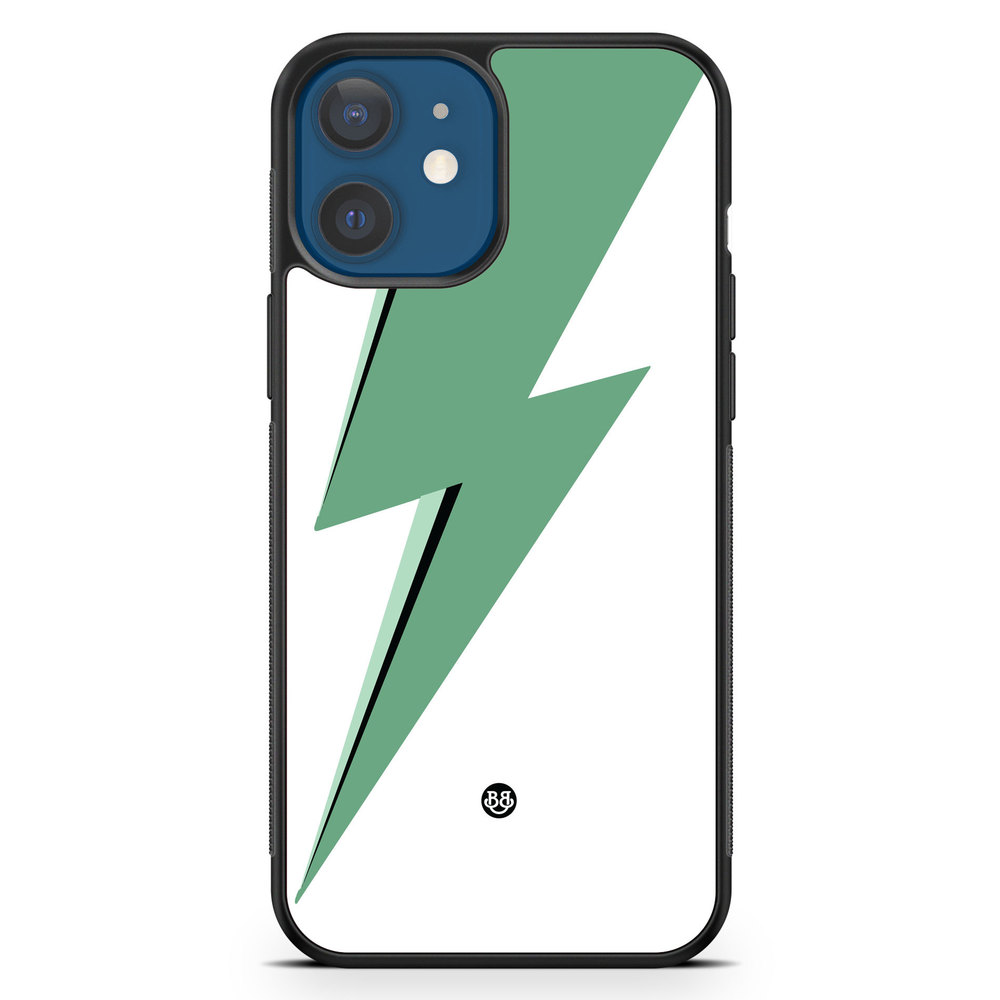 iPhone 12 Mini Case - Mint Green Bowie
