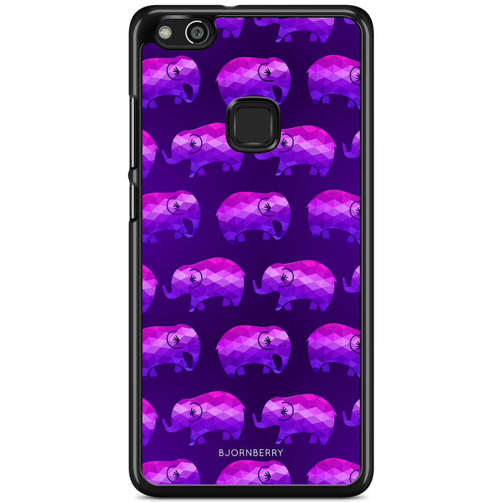 Huawei P10 Lite Case - Purple Elephant