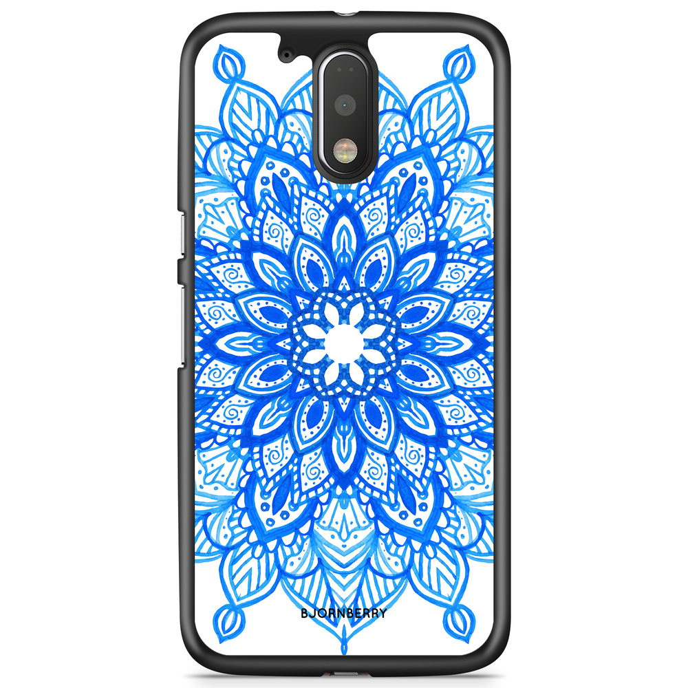 Moto G4/G4 Plus Case - Blue Mandala