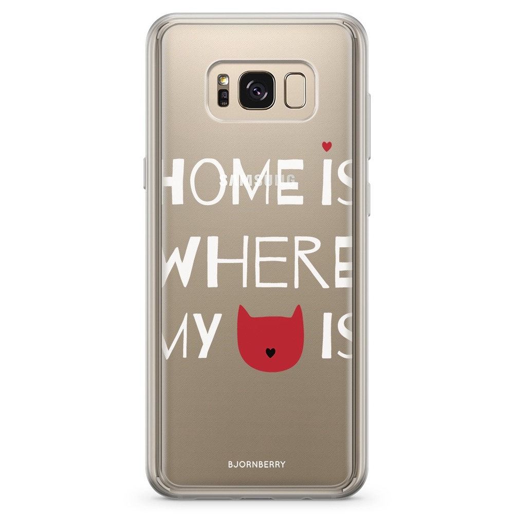 Samsung Galaxy S8 Plus Fashion Skal - Home is where..
