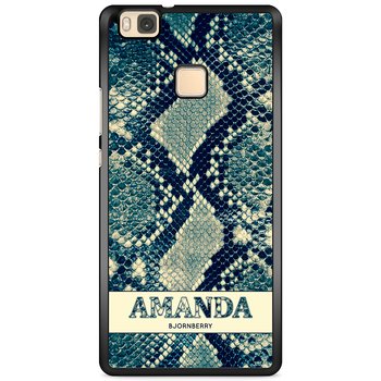 Huawei P9 Lite Case Custom - Custom Blue Snake