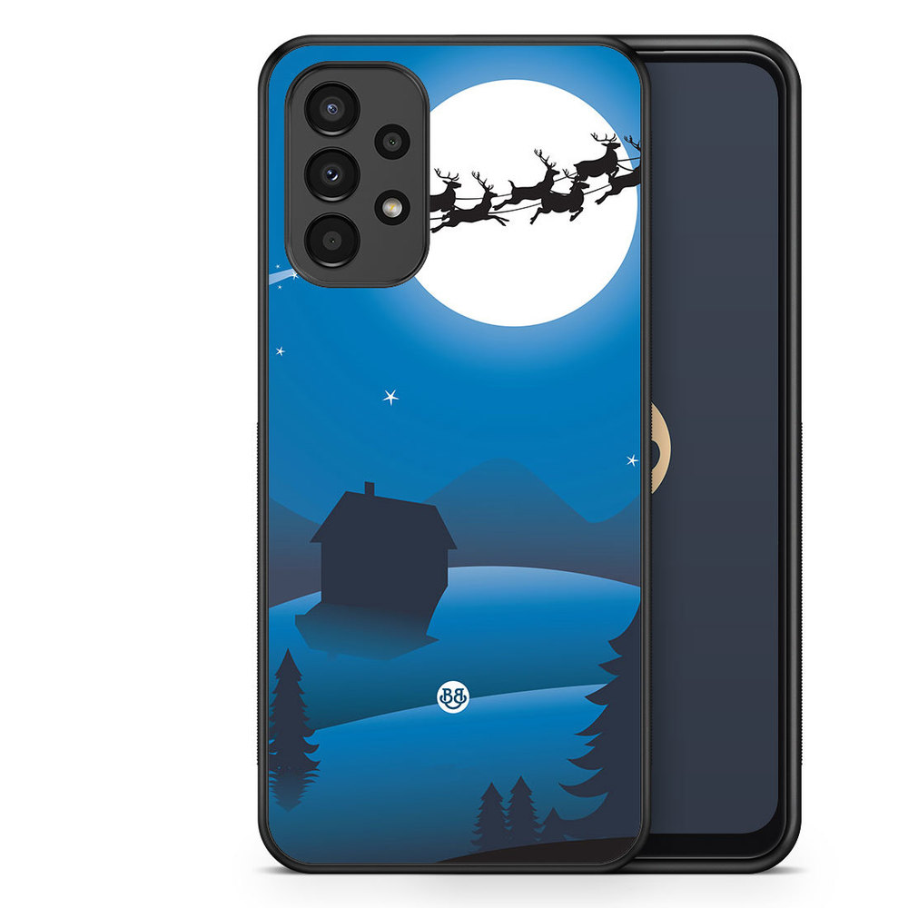 Samsung Galaxy A13 Case - Festive Sleigh