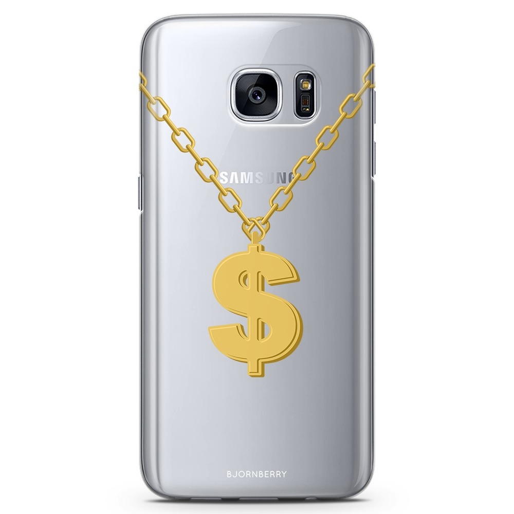 Samsung Galaxy S7 TPU Case - Dollar Chain