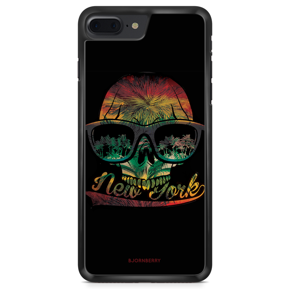 iPhone 8 Plus Case - New York Skull