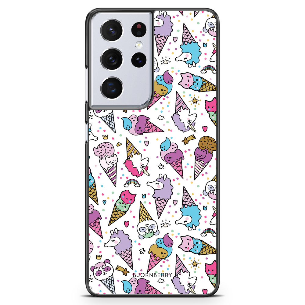 Samsung Galaxy S21 Ultra Case - Unicorn Ice Creams